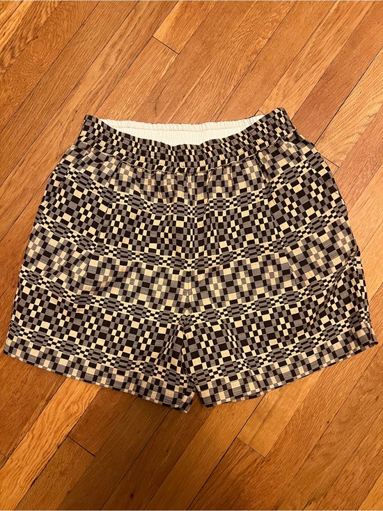 Ace & Jig Pants - Ace & Jig Bailey short in Yesterday print, size M